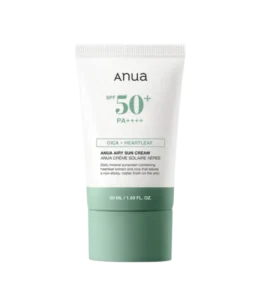 Kerge mineraalne päikesekaitsekreem Anua Airy Sun Cream SPF50+ PA++++, 50ml