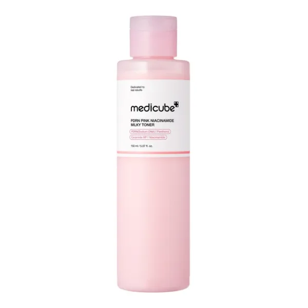 medicube pdrn pink niacinamide milky toner idakorea