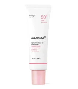 Päikesekaitsekreem tooniga Medicube PDRN Pink Tone-Up Sun Cream SPF50+ PA++++, 50ml