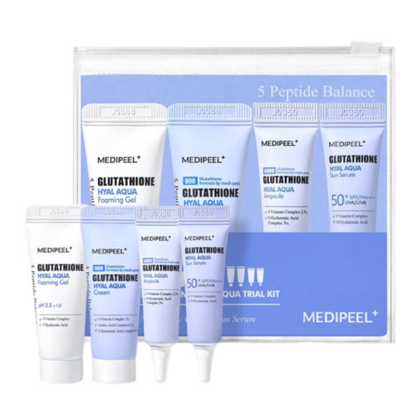 MEDIPEEL Glutathione Hyal Aqua Trial Kit-idakorea