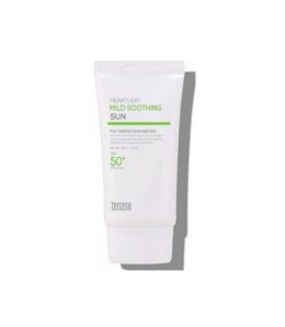 Rahustav päikesekaitsekreem Tenzero Heartleaf Mild Soothing Sun SPF 50+/PA++++, 50 ml