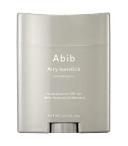 Veekindel päikesekaitsepulk Abib Airy Sunstick Smoothing Bar SPF50+ PA++++, 23g