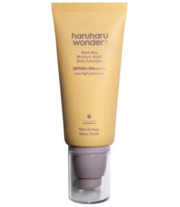 Kerge niisutav päikesekaitsekreem Haruharu Wonder Black Rice Moisture Airyfit SPF50+ PA++++, 50ml