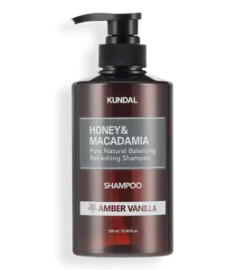 Šampoon Kundal Honey & Macadamia Shampoo Amber Vanilla, 500ml