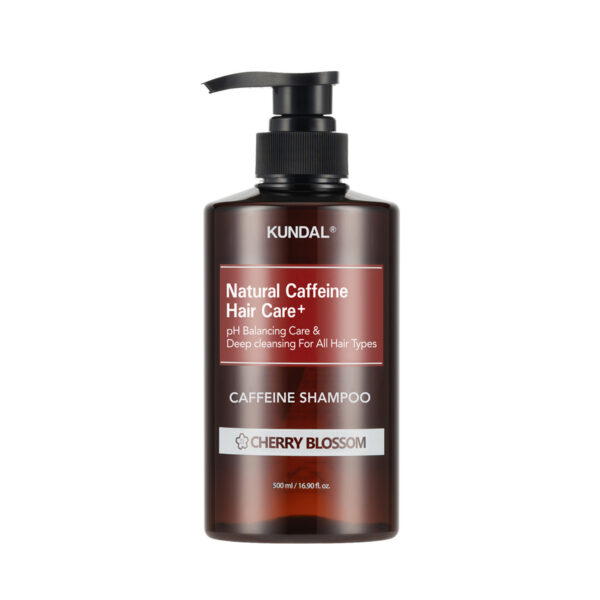 kundal natural caffeine hair care shampoo cherry blossom-idakorea.ee