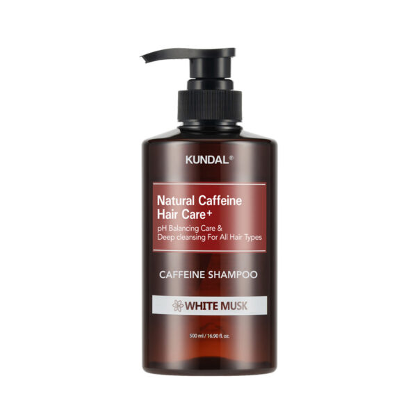 kundal natural caffeine hair care shampoo white musk-idakorea