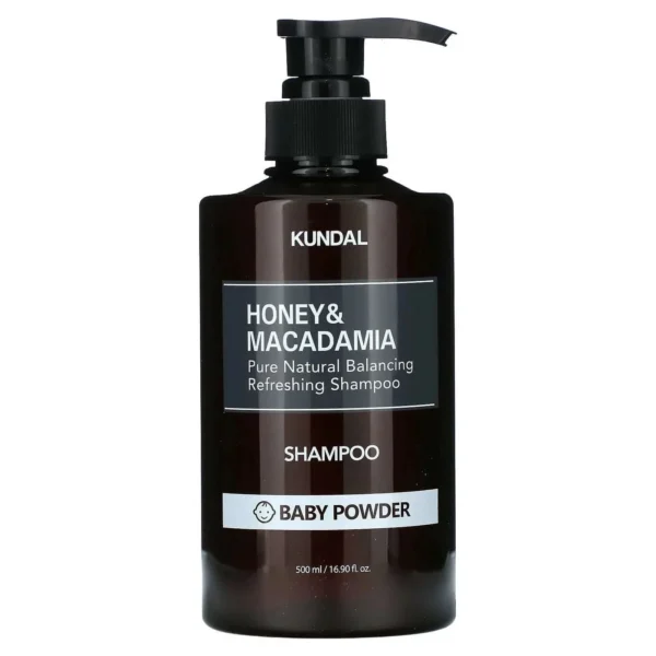 KUNDALHoney_MacadamiaShampooBabyPowder-idakorea.ee