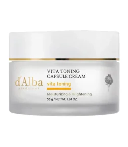 Innovatiivne vegan näokreem d'Alba Vita Toning Capsule Cream, 55g