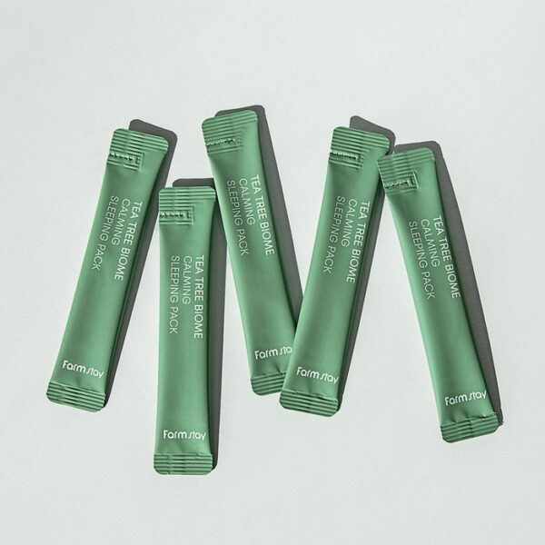 farmstay tea tree biome calming sleeping pack-idakorea