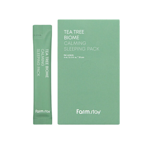 farmstay tea tree biome calming sleeping pack-idakorea.ee
