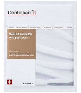 Kangasmask naha tooni ühtlustamiseks Centellian24 Madeca Lab Mask Mela Brightening