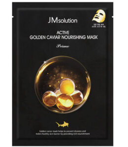 Ultaõhuke kangasmask kullaga ja kaaviariga JMsolution Active Golden Caviar Nourishing Mask Prime