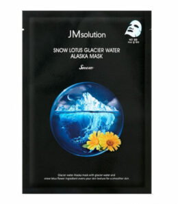 Kooriv kangamask JMsolution Snow Lotus Glacier Water Alaska Mask Snow