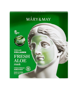 Rahustav mask Mary&May Vegan Collagen Fresh Aloe Mask