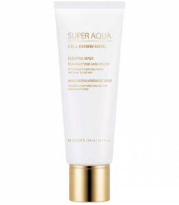 Öömask Missha Super Aqua Cell Renew Snail Sleeping Mask, 110ml