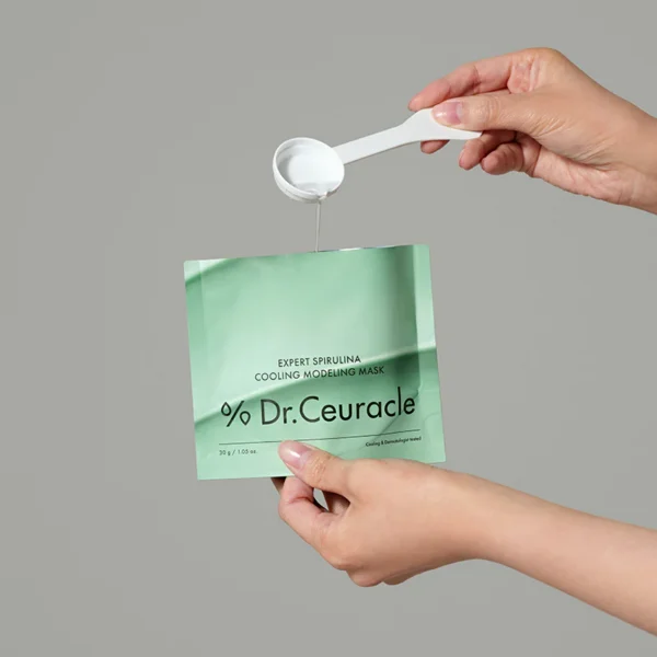DR. CEURACLE Expert Spirulina Cooling Modeling Mask-idakorea