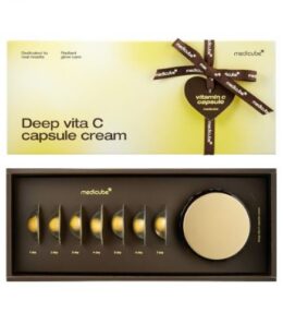 Vitamiinikapslitega helendav kreem Medicube Deep Vita C Capsule Cream set, 55g + 31,5g