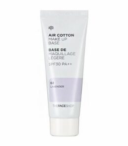 Meigialuskreem The Face Shop Air Cotton Make Up Base SPF 30 PA++, 35g