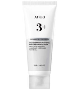 Taastav kreem tseramiidide ja pantenooliga Anua 3 Ceramide Panthenol Moisture Barrier Cream, 100ml