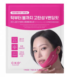 Pinguldav ja niisutav V-kujuline mask CKD Retino Collagen V Stretching Mask